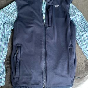 Men XS / Kid XL Vineyard Vines navy vest